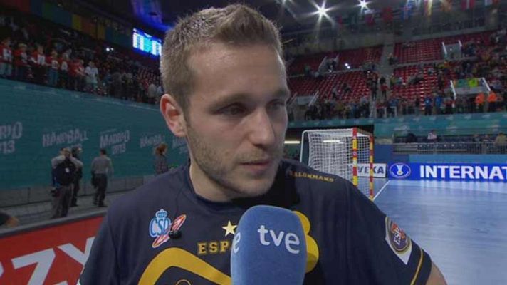 Mundiales de Balonmano - Víctor Tomás: "Ahora nos  espera lo más complicado"