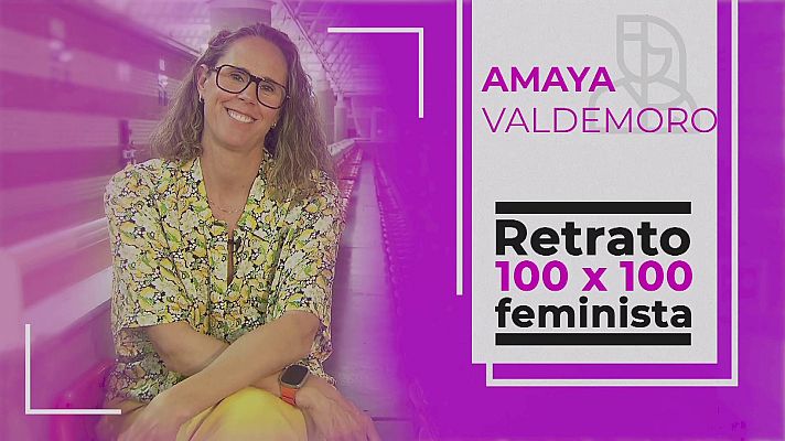 Objetivo igualdad - Retrato 100 x 100 feminista: Amaya Valdemoro