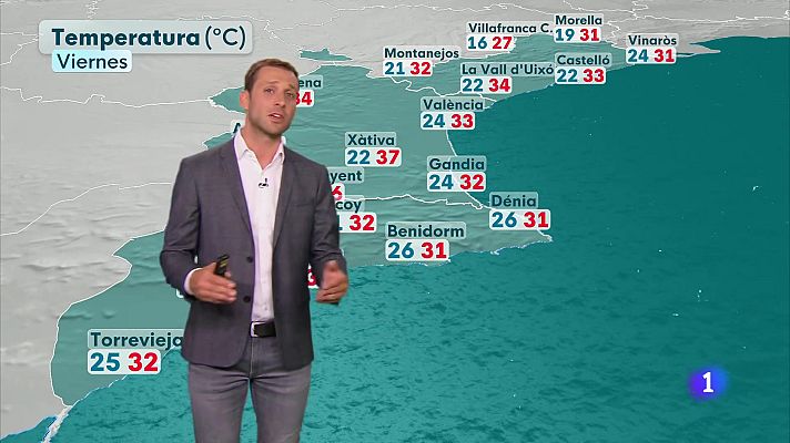 L'informatiu - Comunitat Valenciana - El tiempo en la Comunitat Valenciana 03/07/25
