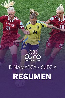 Eurocopa - Resumen del Dinamarca - Suecia, partido del grupo C de la Eurocopa femenina 2025