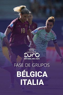 Eurocopa - Campeonato de Europa Femenino: Bélgica - Italia