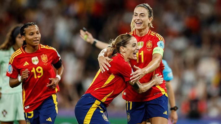 Espaa olvida los problemas previos al inicio de la Eurocopa femenina con una goleada incontestable