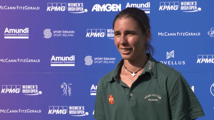 Golf - Blanca Fernández, colíder del Open de Irlanda de golf