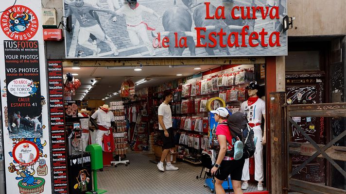 Telediario 2 - Cuenta atrás en Pamplona para los Sanfermines 2025