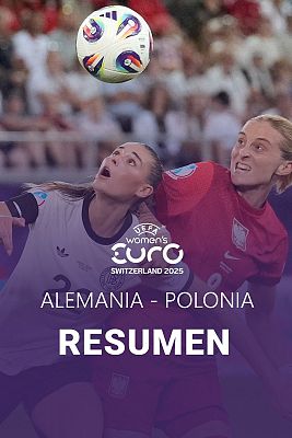  - Resumen del Alemania - Polonia, partido del grupo C de la Eurocopa femenina 2025