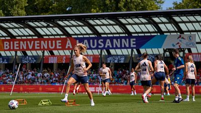 As� es Lausana, la casa de Espa�a durante la Eurocopa femenina - Eurocopa | Ver