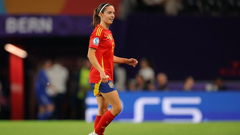 Aitana Bonmat, a RTVE: "Estaba frustrada porque era el primer partido de la Eurocopa y estaba en el banquillo"