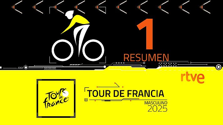Ciclismo - Resumen de la etapa 1 del Tour de Francia 2025