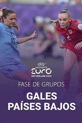 Eurocopa - Campeonato de Europa Femenino: Gales - Países Bajos