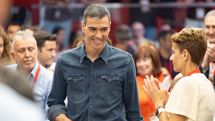 Telediario Fin de Semana - El PSOE cierra filas con Sánchez en un Comité Federal con críticas a la voz discordante de Page