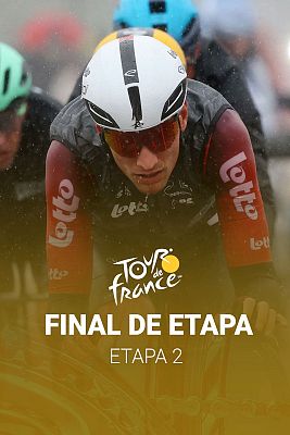 Tour de Francia 2025: Final de la etapa 2