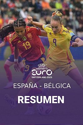 Eurocopa - Resumen España - Bélgica, partido del grupo B de la Eurocopa femenina 2025