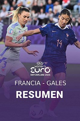 Eurocopa - Resumen del Francia - Gales, partido del grupo D de la Eurocopa femenina 2025