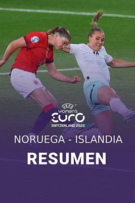 Eurocopa - Resumen del Noruega - Islandia, partido del grupo A de la Eurocopa femenina 2025