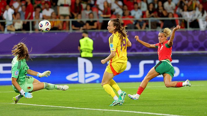 Eurocopa - Resumen del Portugal - Bélgica, partido del grupo B de la Eurocopa femenina 2025