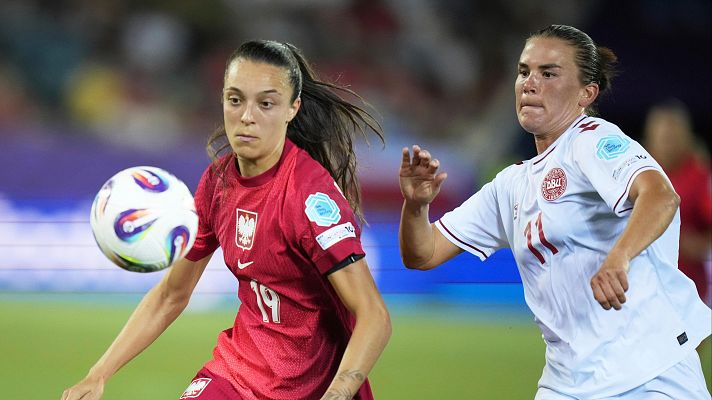 Eurocopa - Resumen del Polonia - Dinamarca, partido del grupo C de la Eurocopa femenina 2025