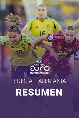Resumen del Suecia - Alemania, partido del grupo C de la Eurocopa femenina 2025