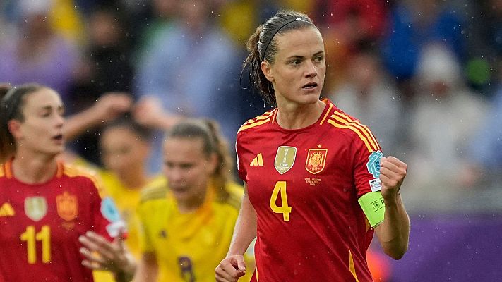 Eurocopa - Gran cabezazo de Irene Paredes para volver a poner a España por delante ante Bélgica en la Eurocopa