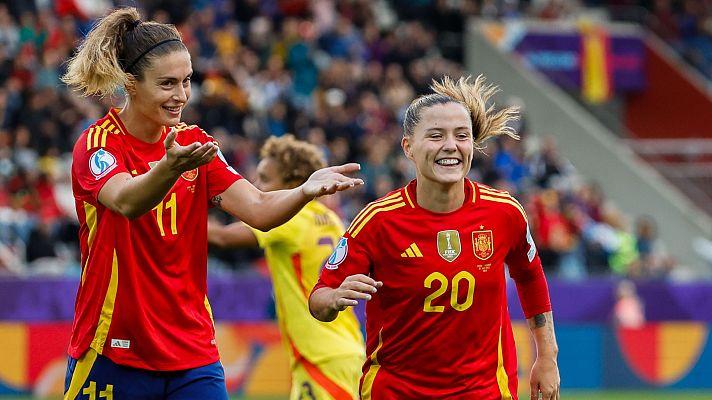  - El golazo de Claudia Pina que fue lo mejor del España-Bélgica