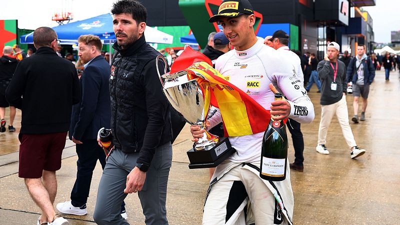 Mari Boya se estrena en Silverstone y ya piensa en la F1 - Los Deportes de La1 | Ver
