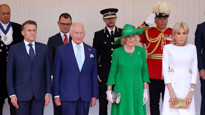 Informativo 24h - Visita de Macron a Reino Unido