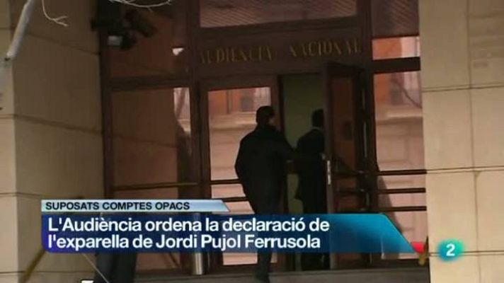L'Informatiu - L'Audiència Nacional ha ordenat prendre declaració a l'exparella de Jordi Pujol Ferrusola