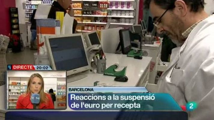 L'Informatiu - Malestar al govern després que el TC l'hagi obligat a suspendre l'euro per recepta