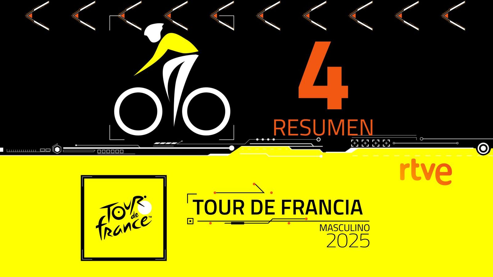 Resumen de la etapa 4 del Tour de Francia 2025 - Ciclismo | Ver