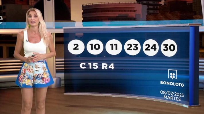 Loterías - Sorteo de la Bonoloto y Euromillones del 08/07/2025