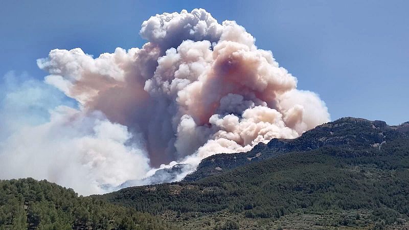 Estabilizado el incendio de Paüls - Telediario 1 | Ver
