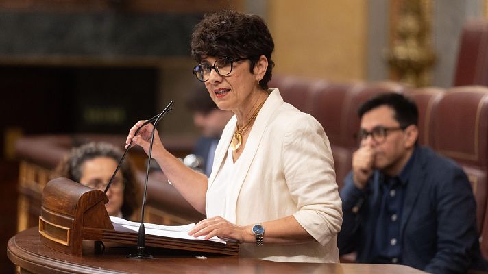 Especiales informativos - Maribel Vaquero (PNV), a Sánchez sobre la OTAN: "Cuesta creer que lo que para otros sea el 5%, para usted sea suficiente con un 2,1%"