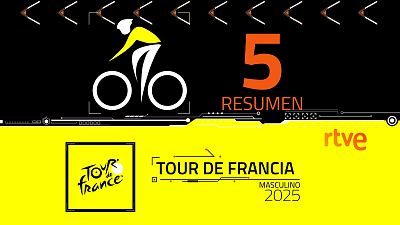 Resumen de la etapa 5 del Tour de Francia 2025