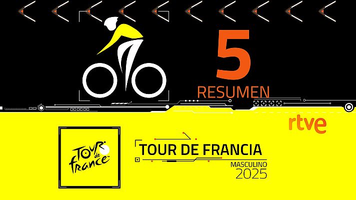 Ciclismo - Resumen de la etapa 5 del Tour de Francia 2025