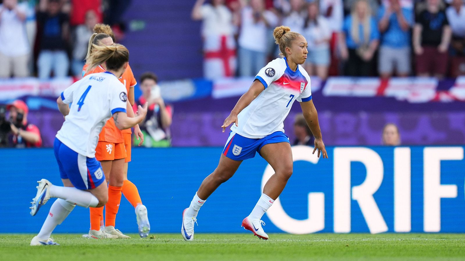 Eurocopa femenina: Gol de Inglaterra a Países Bajos (1-0) | Ver | Ver