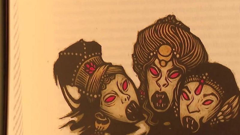 Tomás Hijo ilustra a Drácula en una obra entre el grabado medieval y el cómic