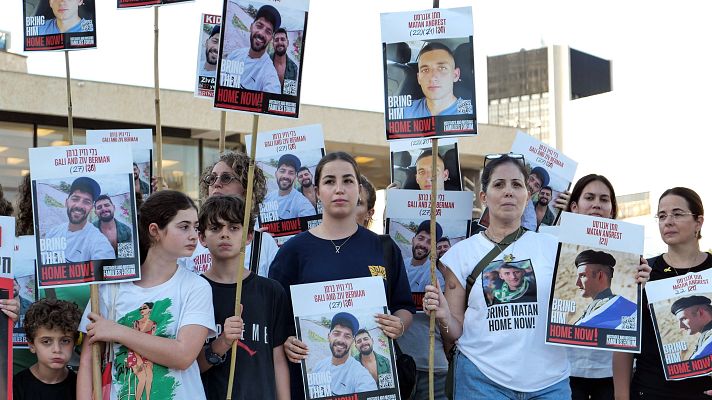 Telediario Matinal - Hamás acepta liberar a diez rehenes vivos y califica de "difíciles" las negociaciones para la tregua en Gaza