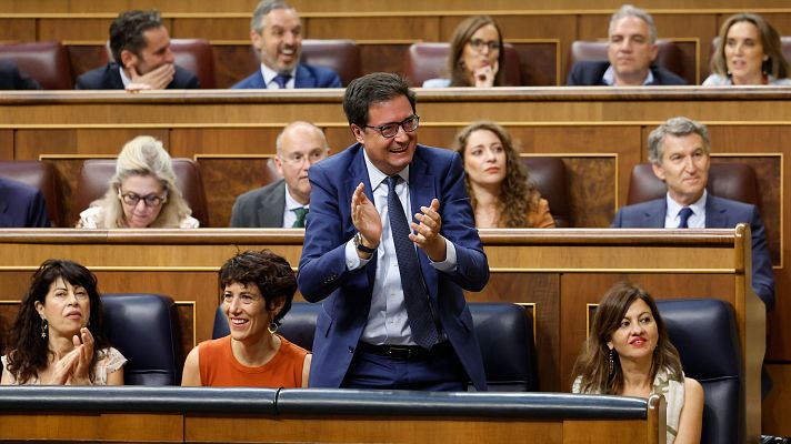  - López ve "una victoria política de primer orden" el pleno del PSOE y asegura que "el PP está desesperado"