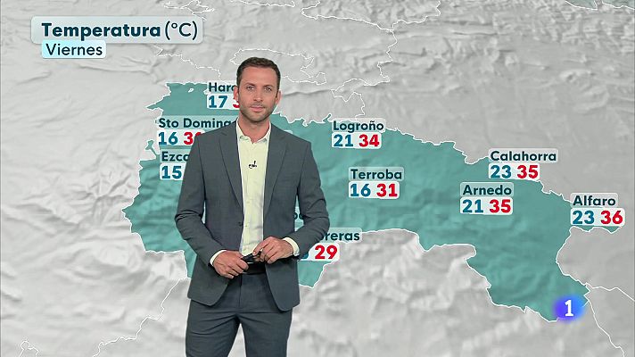 Informativo Telerioja - El tiempo en la rioja - 10-07-2025 - Ver ahora
