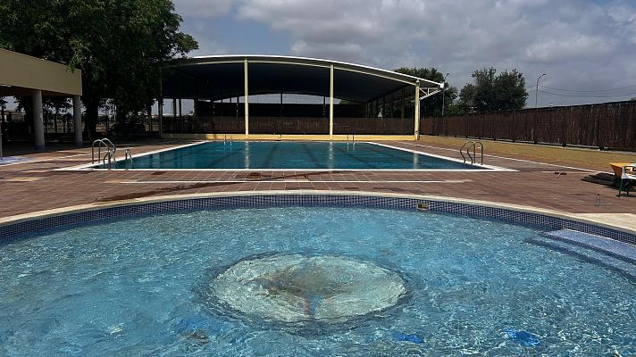 Telediario 1 - Pocas piscinas abiertas ocho meses después de la dana de Valencia