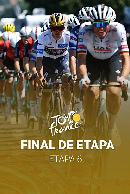 Tour de Francia 2025: Final de la etapa 6