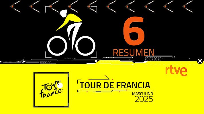 Tour de Francia - Resumen de la etapa 6 del Tour de Francia 2025