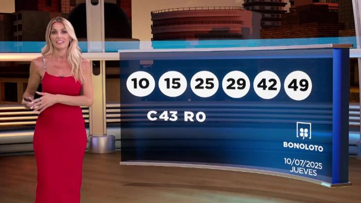Loterías - Sorteo de la Lotería Nacional, Bonoloto, Primitiva y Jóker del 10/07/2025