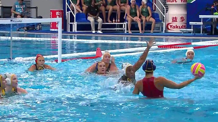 Waterpolo - Campeonato del Mundo: Suráfrica - España (F)