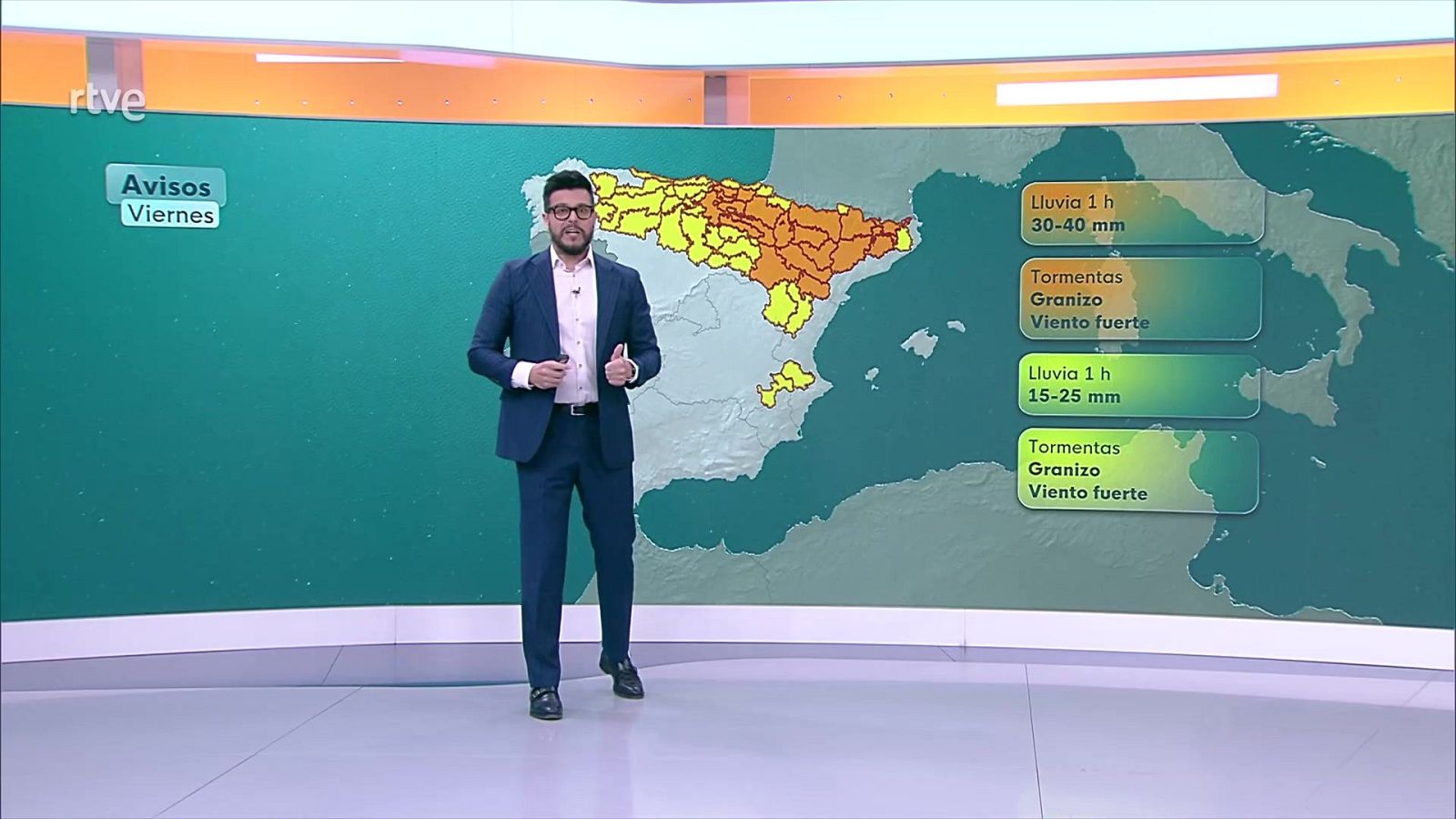 El Tiempo - 11/07/25 - RTVE.es - El tiempo | Ver