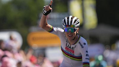 Tadej Pogacar recupera el maillot amarillo del Tour tras su victoria en el Muro de Bretaa