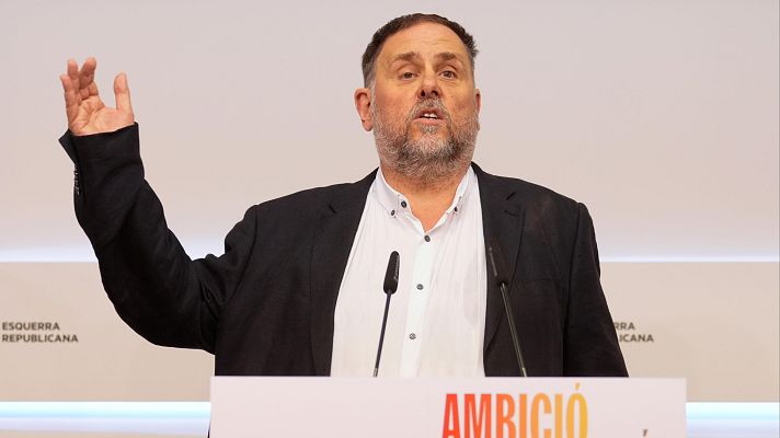 Informativo 24h - Junqueras presiona al PSOE con una ley para "asegurar la recaudación fiscal"