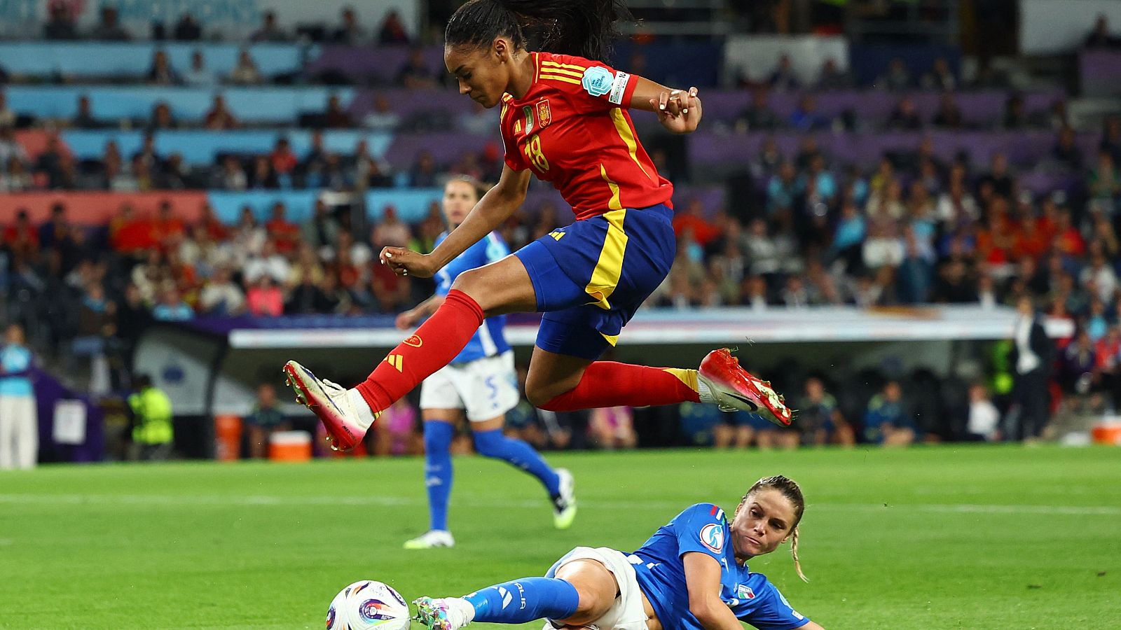 Salma Paralluelo, sobre Suiza: "Ahora empieza otra Eurocopa" - Eurocopa | Ver