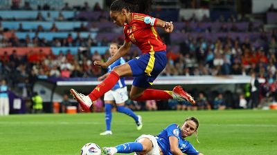 Salma Paralluelo, sobre Suiza: "Ahora empieza otra Eurocopa" - Eurocopa | Ver