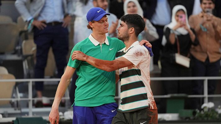 Tenis - Alcaraz, antes de la final de Wimbledon: "Haber ganado en Roland Garros no me da ventaja sobre Sinner"