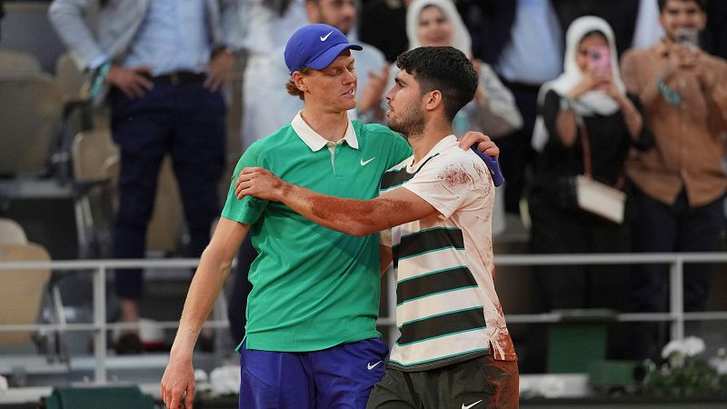 Alcaraz y Sinner se miden en el nuevo clsico del tenis mundial con Wimbledon como premio